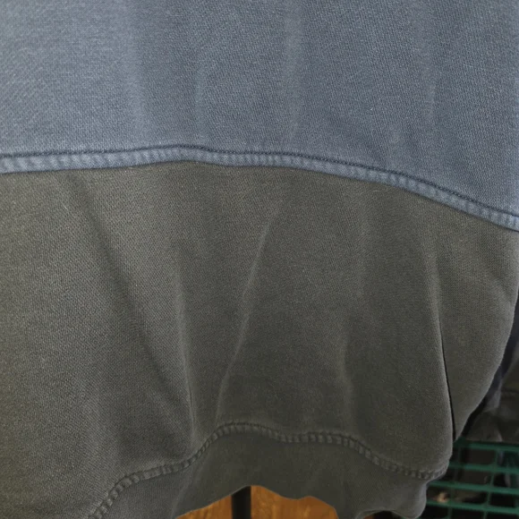 Levi's Men's Two-Tone Sweat Shirt Black and Blue - Picture 3 of 10